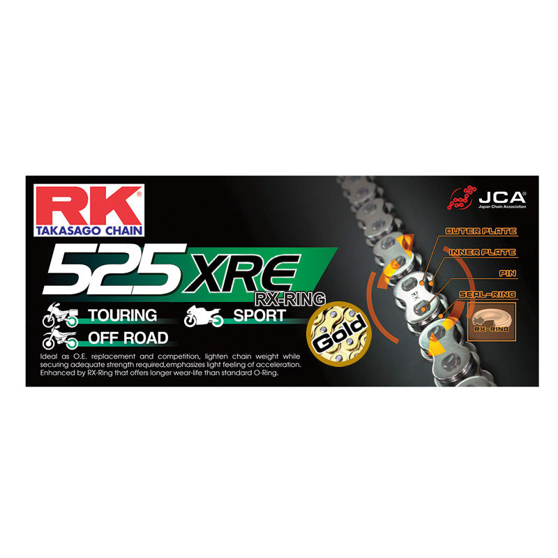 GB525XRE CHAIN 110L-RL GOLD