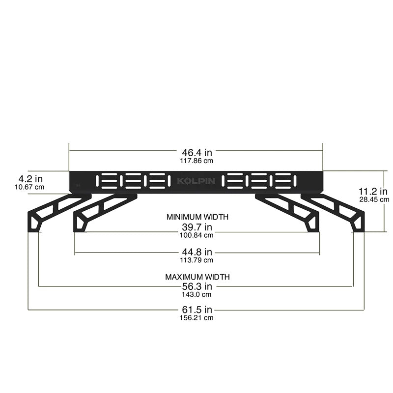 KOLPIN UTV OVERBED CARGO RACK