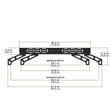 KOLPIN UTV OVERBED CARGO RACK