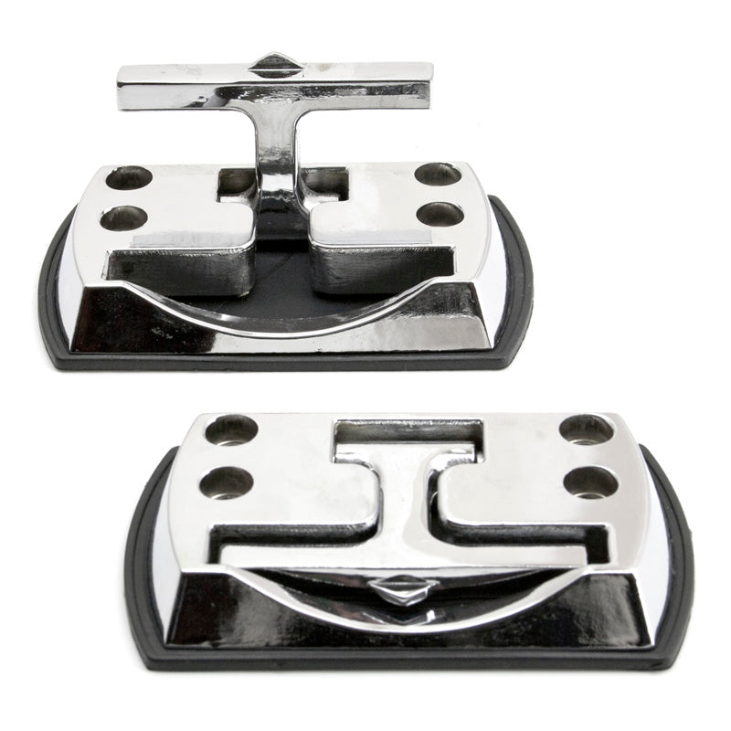 CHROME FOLD AWAY CLEATS FOR TRUCK 2PCS.