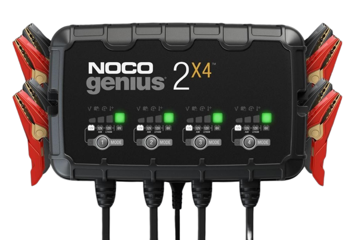8A 4-BANK BATTERY CHARGER