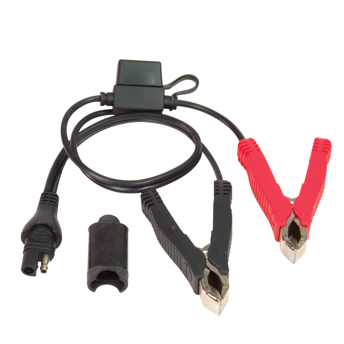 O-14 BATTERY CLIPS W/15A FUSE 12"/30CM