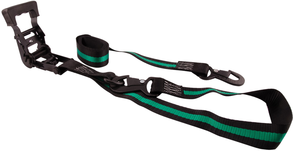 (2)1.5"X8' 3000 LB RATCHET W/BUILT IN SO