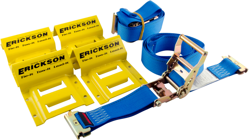 2"X6'1500 LB ATV WHEEL CHOCK AND TIE-D S