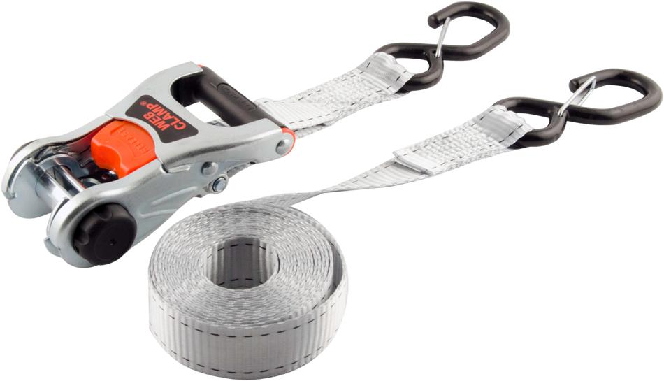 (2)1.25"X12' 2000 LB DELUXE RATCHET TIE-