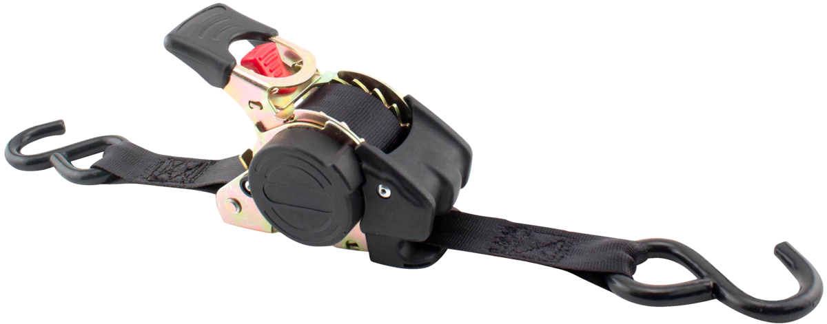 (2)1"X10' 1200 LB RETRACTABLE RATCHET TI