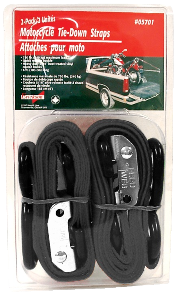 (2) 1"X6' 750 LB CAM BUCKLE