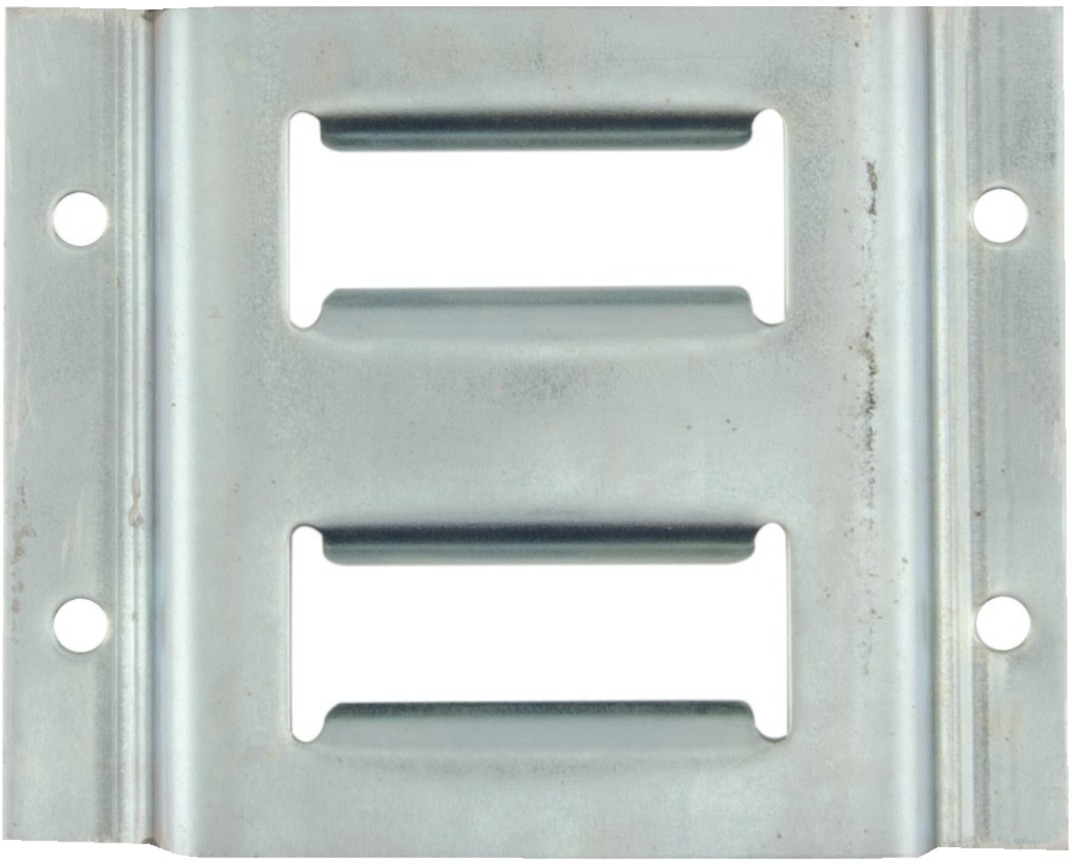  4" 6000 LBHORIZONTAL E-TRACK W/ 2 SLOTS