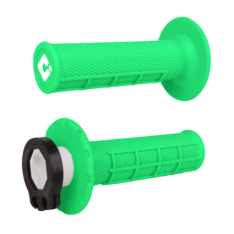 HALF-WAFFLE MX LOCK GRIP FLO-GRN