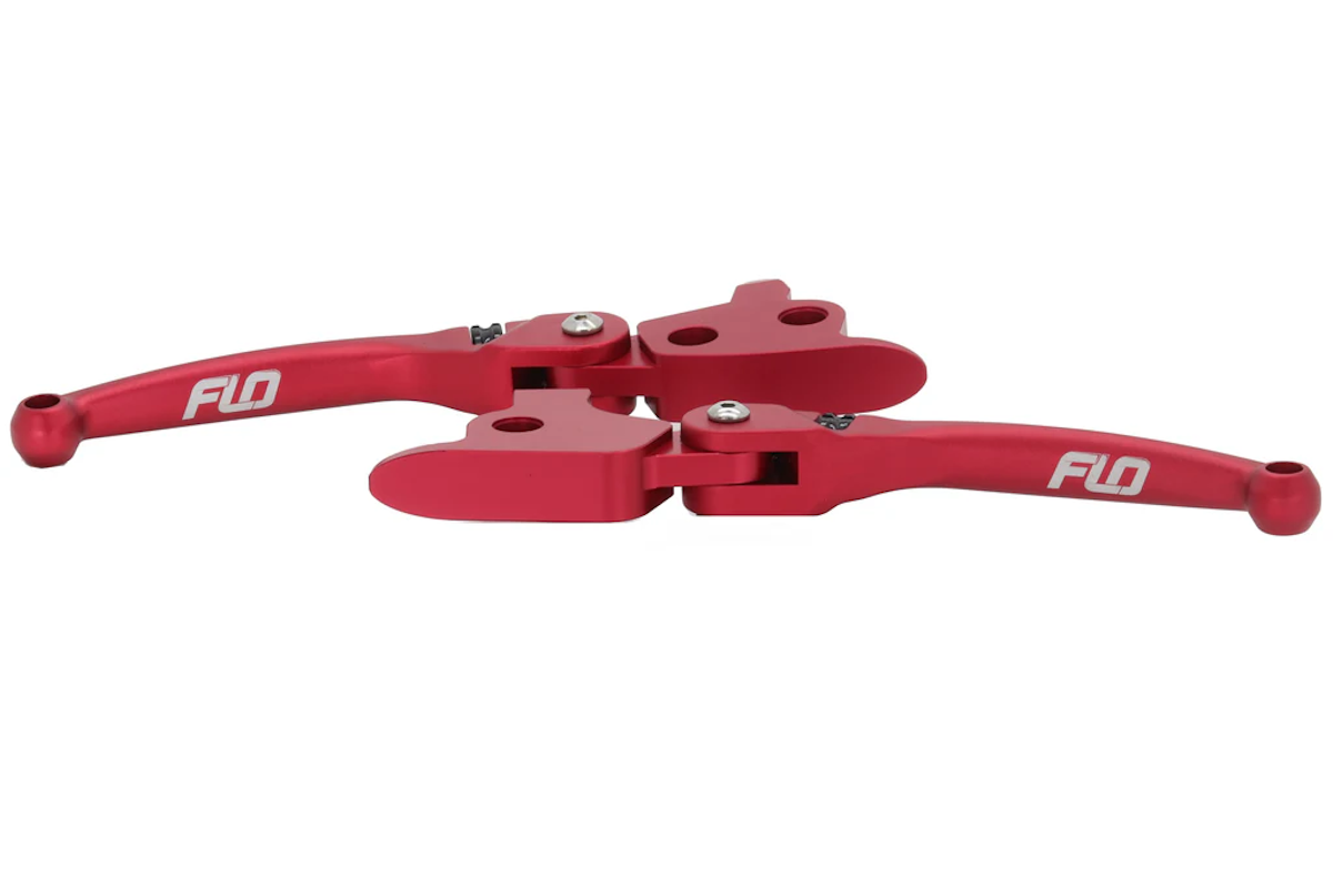 HD MX BRAKE/CLUTCH LEV TOUR (14-16)-RED