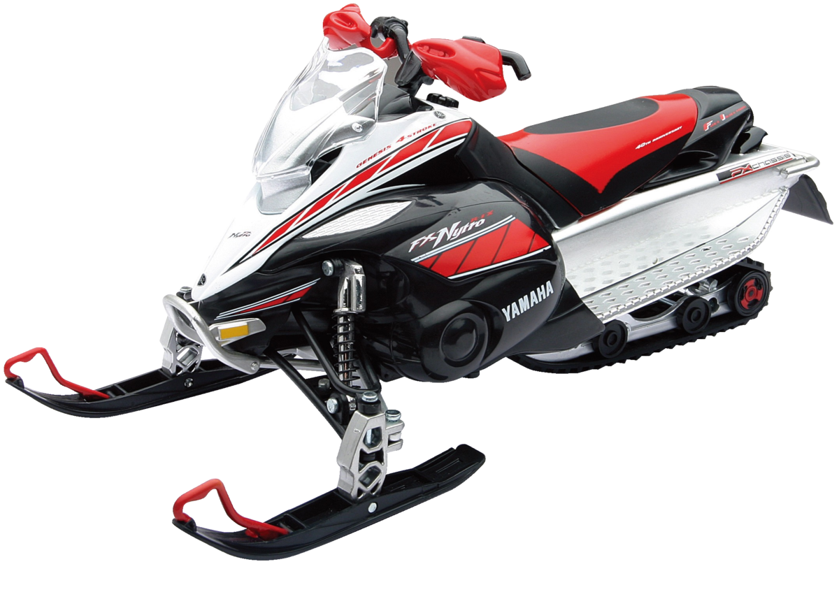 1:12 YAM FX SNOWMOBILE RED/WHT/BLK
