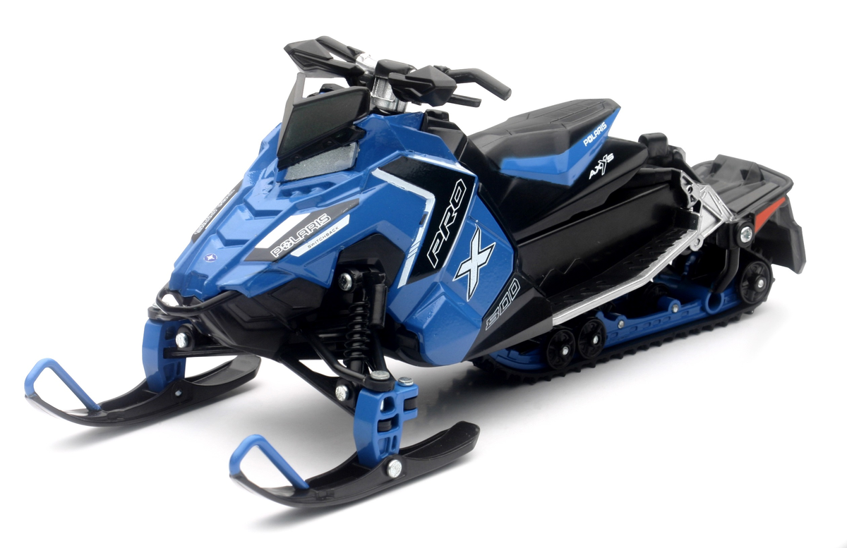 1:16 POLARIS PRO-X-800 SNOWMOBILE BLU