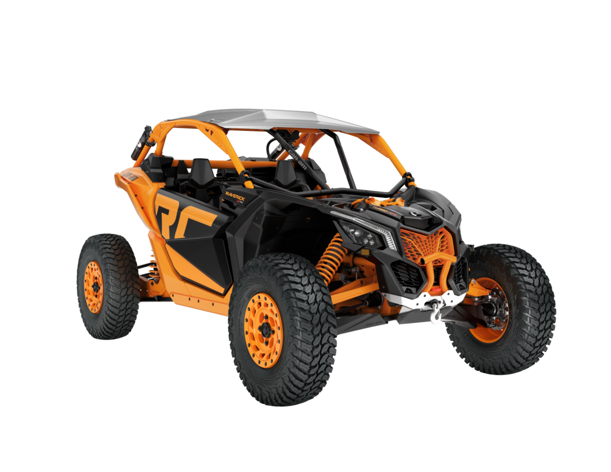 1:18 CAN AM BRP MAVERICK X3 ORANGE CRUSH
