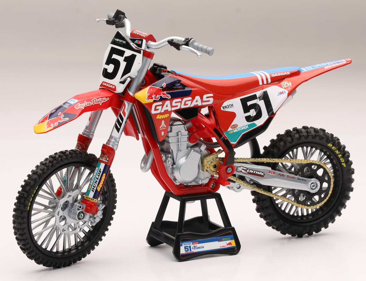 TLD RED BULL GAS GAS JUSTIN BARCIA 1:12