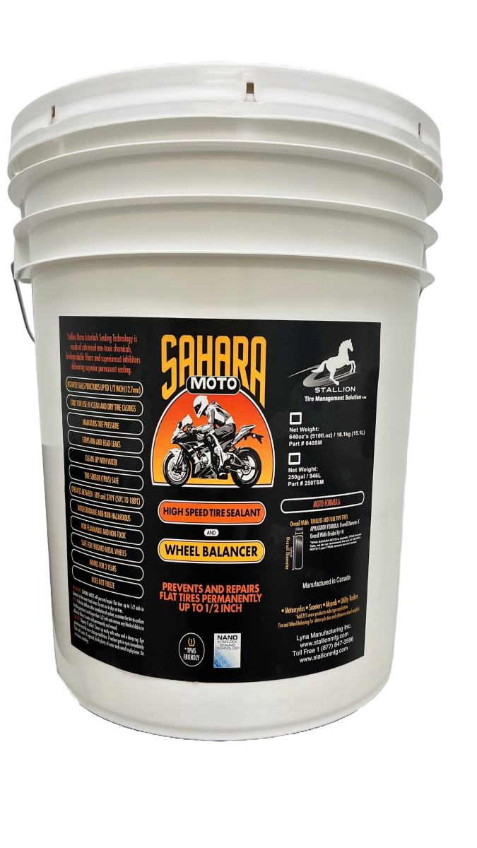 SAHARA MOTO TIRE SEALANT 5 GALLON PAIL