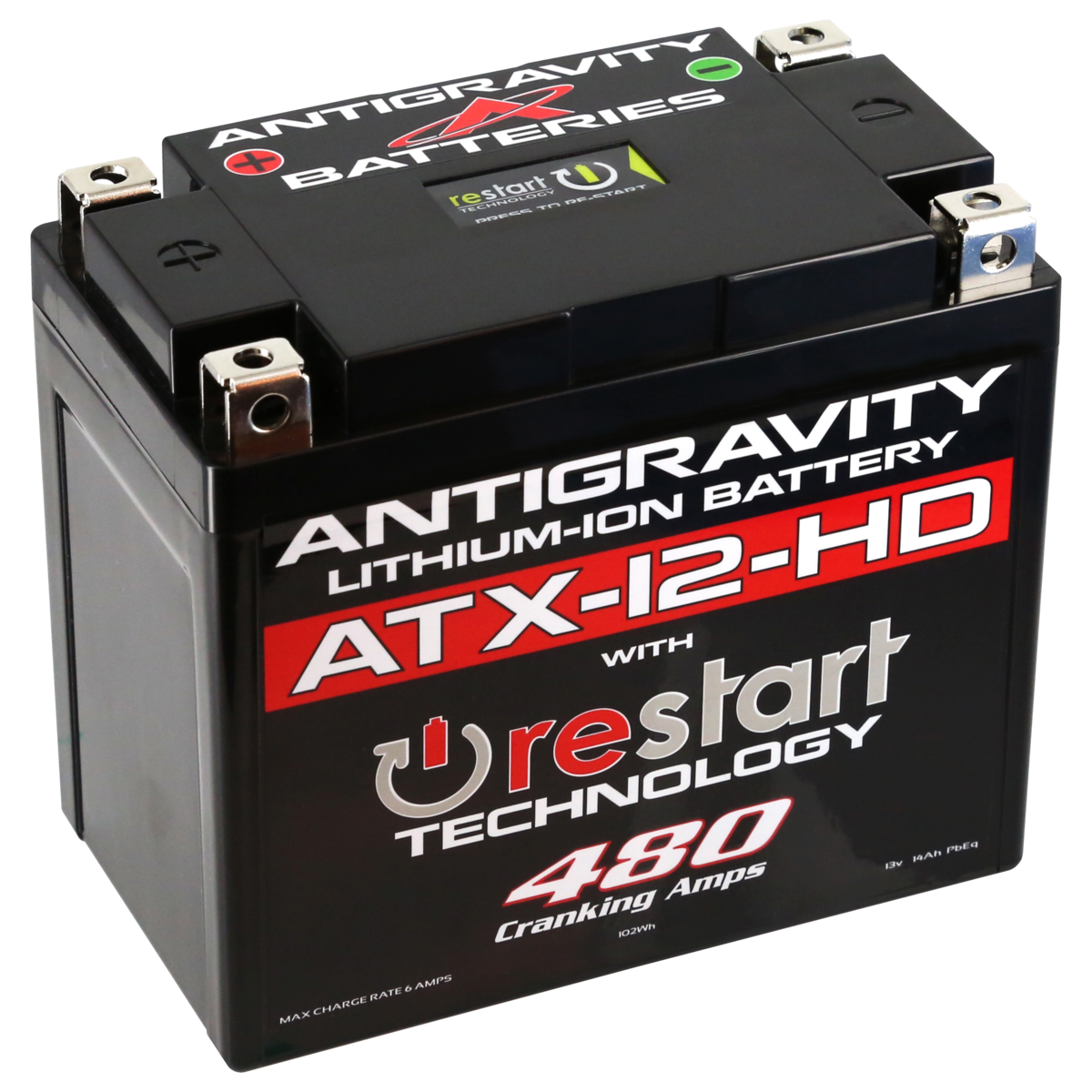 YTX12 HIGH POWER 480 CRANKING AMPS 16