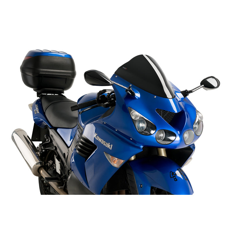 %RACING WSCREEN KAW ZX14R (06-15) BLACK