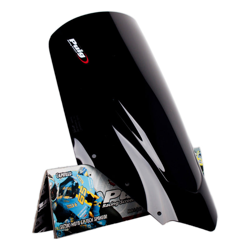 %RACING SCREEN YAMAHA FAZER 06-16 C/BLACK