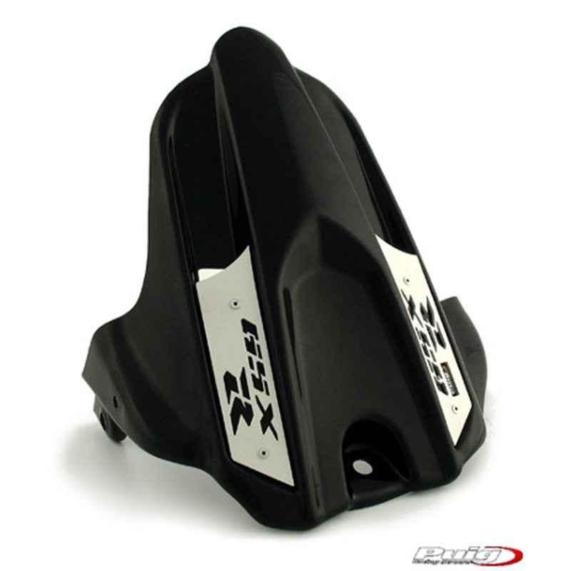 *HUGGER LASERCUT PLATE GSXR600/750 06-07 BLACK.