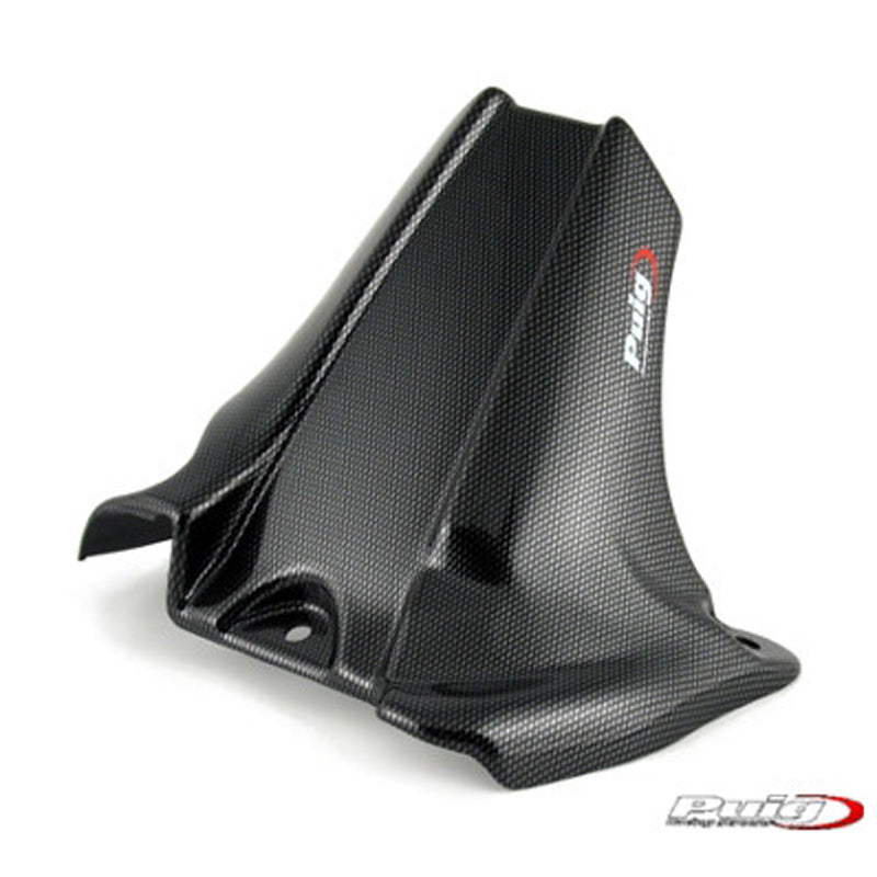 *HUGGER LASERCUT PLATE KAW. ER6 06-08 CARBON LOOK.