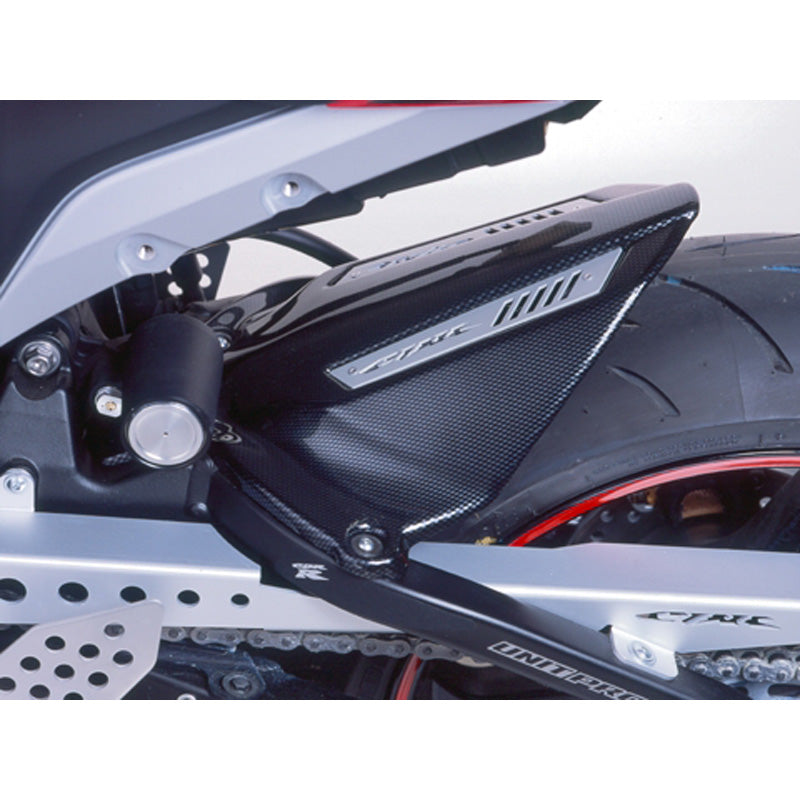%HUGGER LASERCUT PLATE HON CBR600RR 07-08 CARBON.