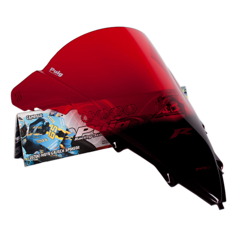 %RACING WSCREEN YAM R1 (09-14) RED