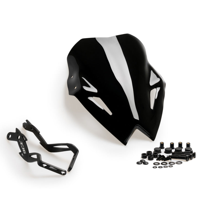 %WINDSHIELD NEW GENERATION YAMAHA XJ6 09-16 C/BLAC