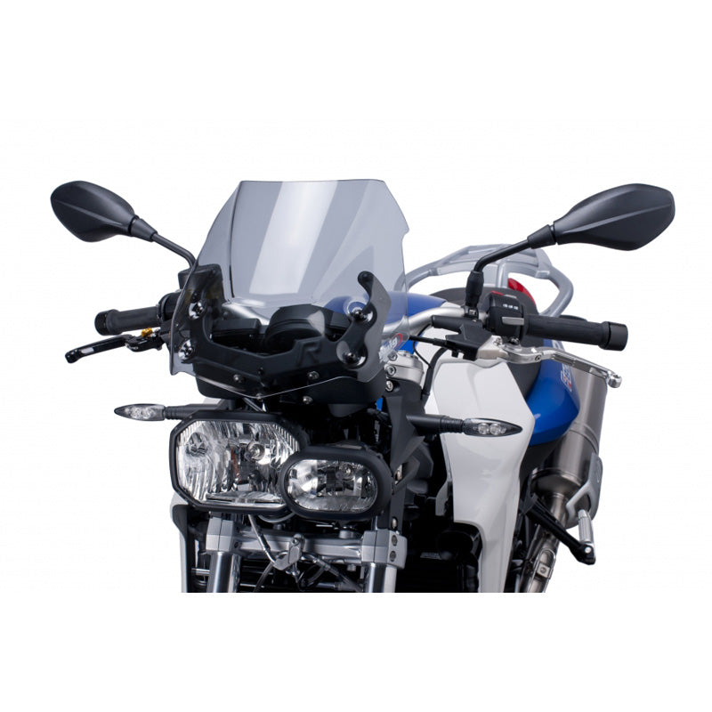WINDSCREEN NACKED F800R 09-10 SMOKE
