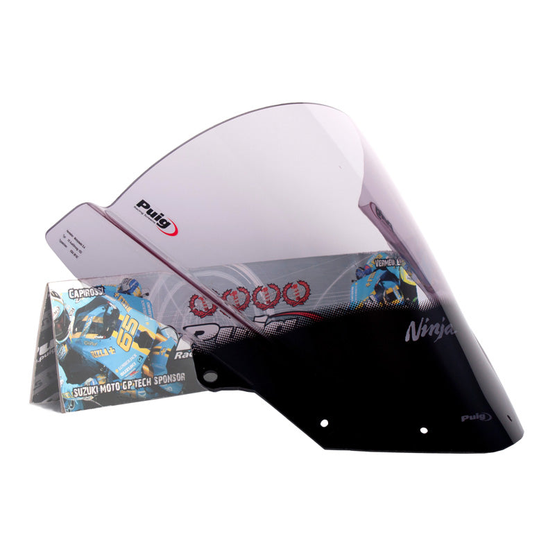 RACING SCREEN KAWASAKI ZX6R/RR 09-13 C/SMOKE