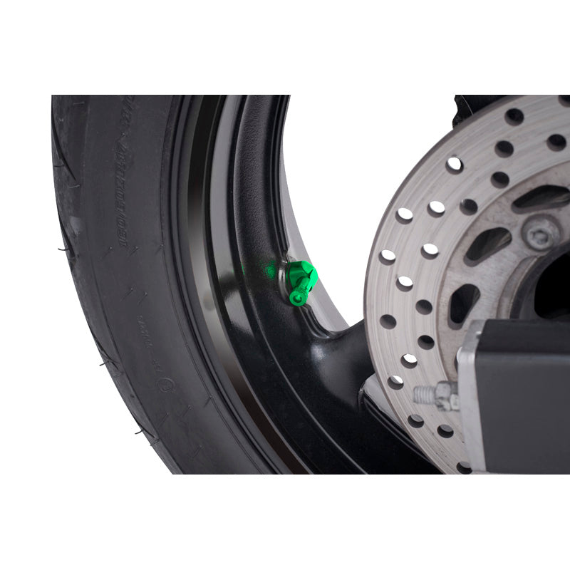 RACE VALVES 90D 11MM TUBELESS GREEN