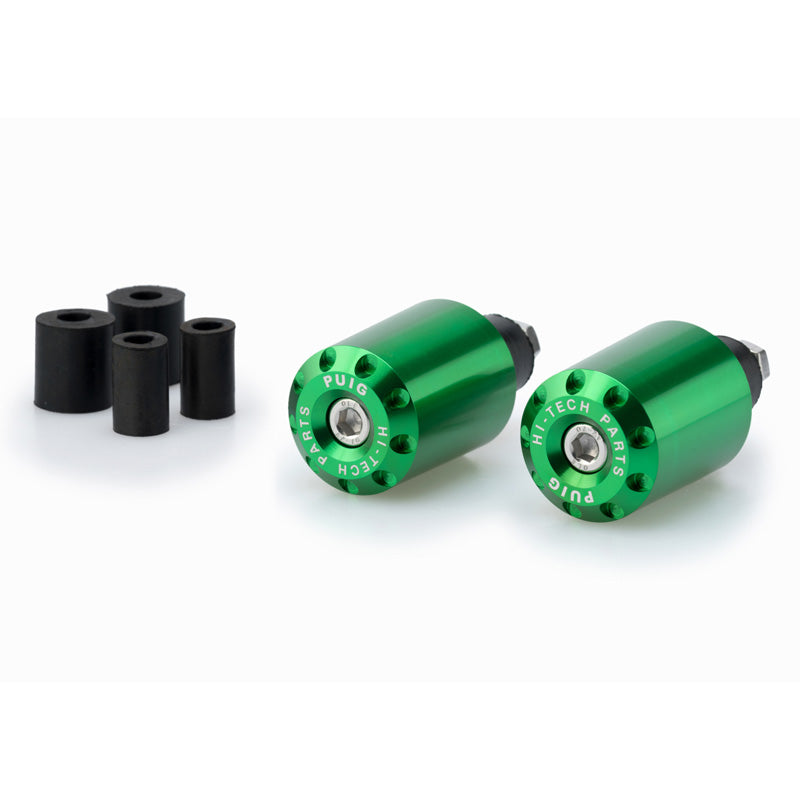 %BAR END ALUMINUM UNIVERSAL C/GREEN