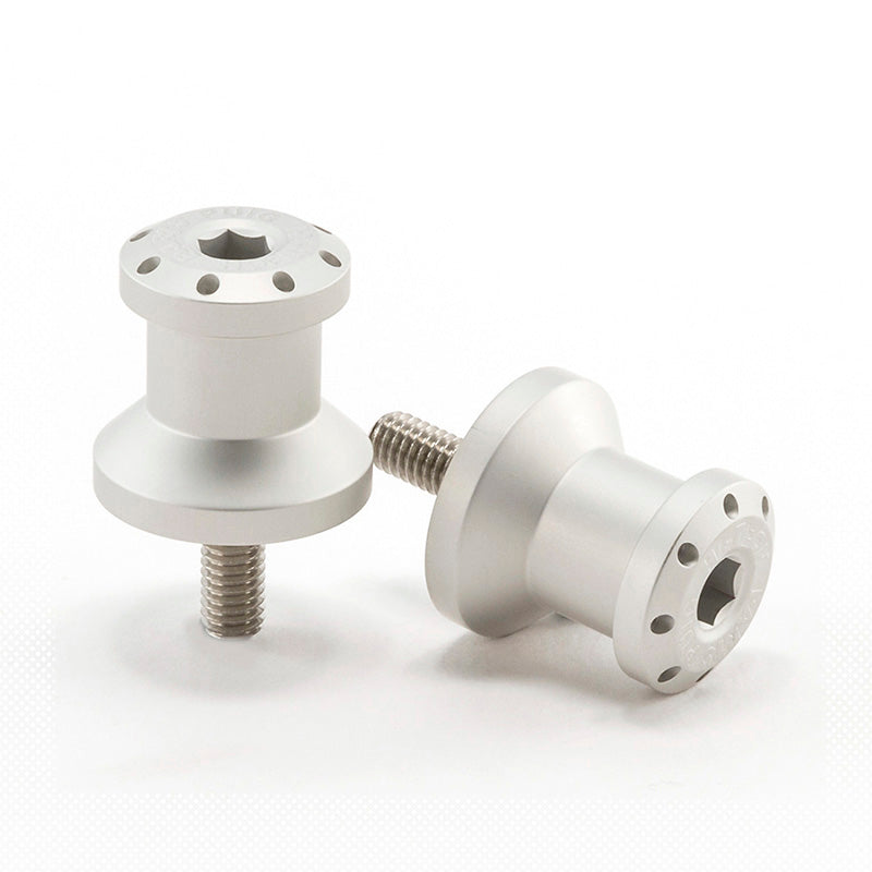 SWINGARM SPOOL M6 SILVER