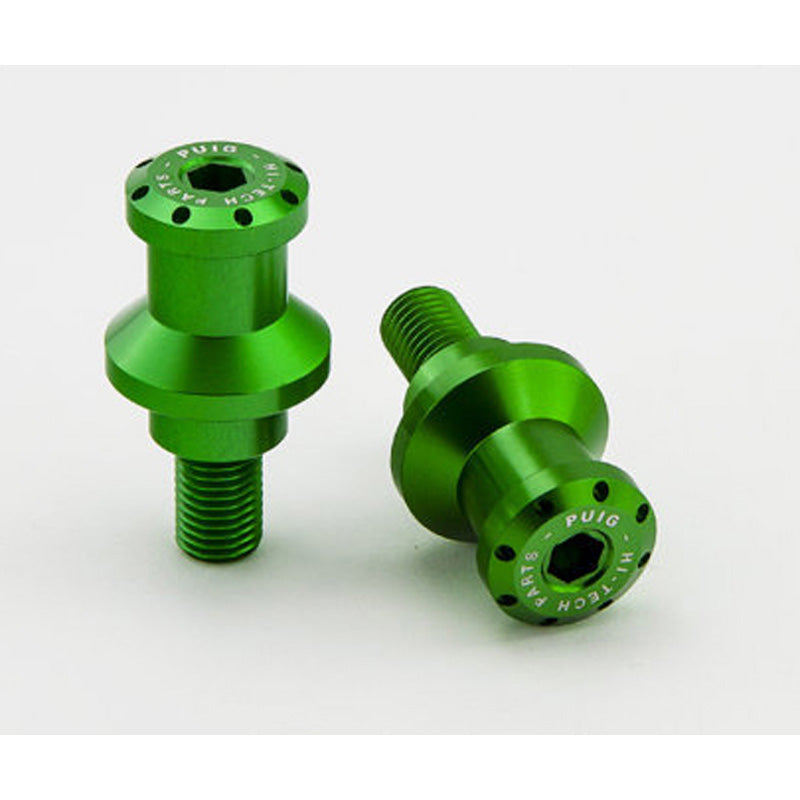 SWINGARM SPOOL M10X1.25 GREEN