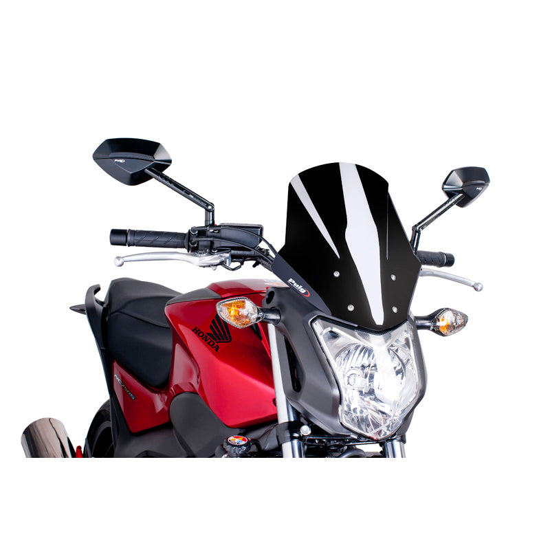 %RACING SCREEN HONDA NC750S 14-18' C/BLACK