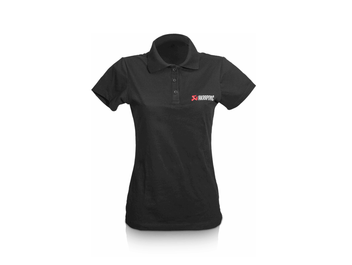 AKRAPOVIC POLO SHIRT BLK WOMEN M
