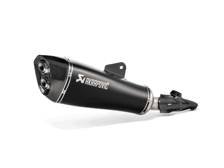 R1250R/RS 19-23 TITANIUM SLIP-ON BLK