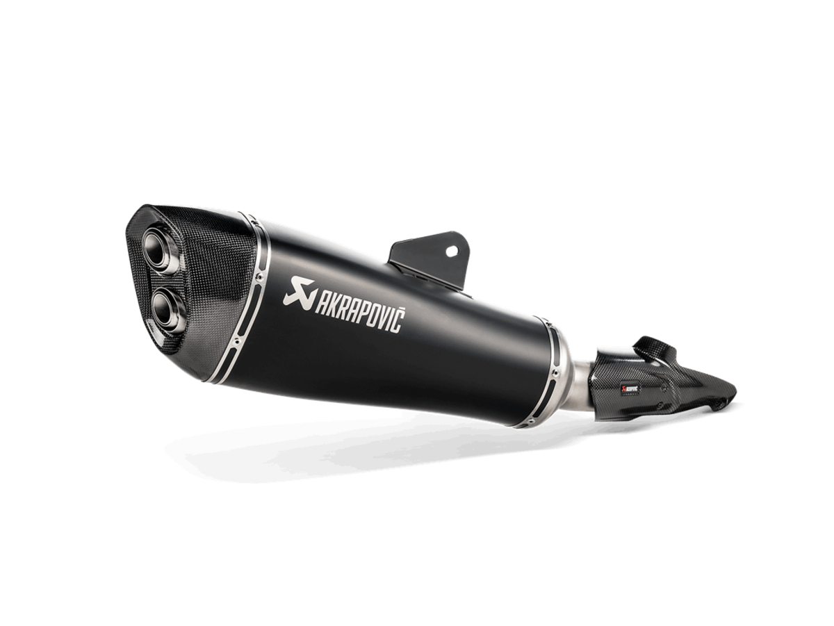 R1250R/RS 19-23 TITANIUM SLIP-ON BLK