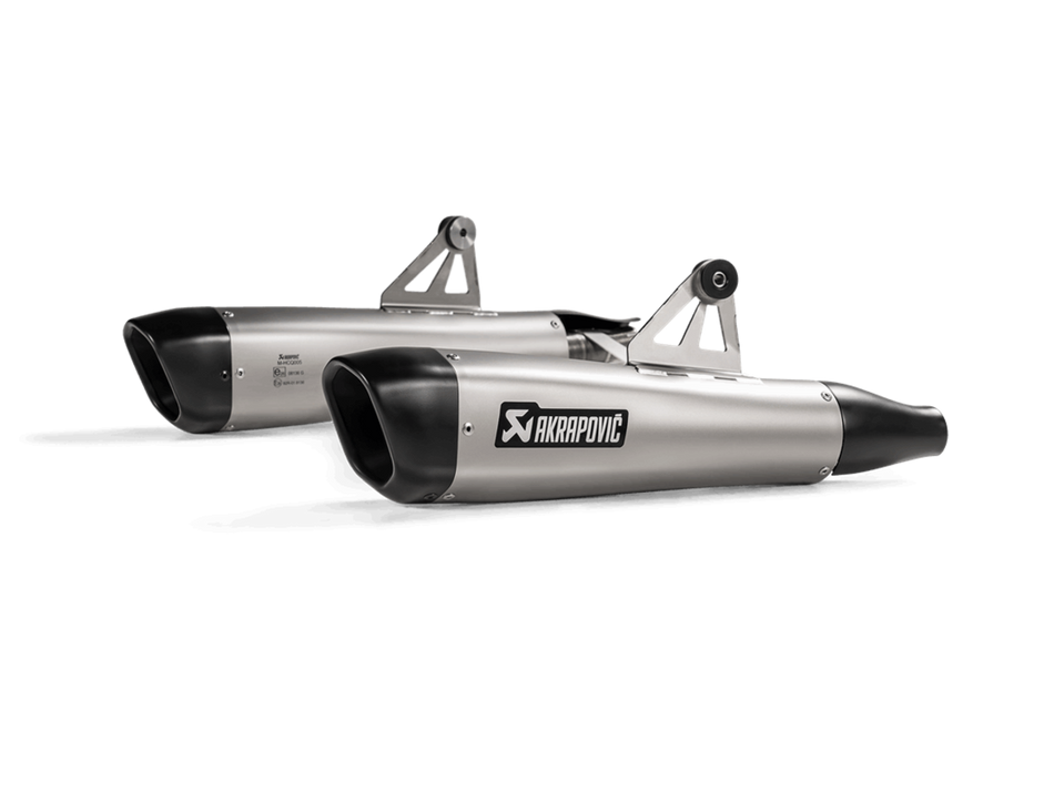 BONNEVILLE T100 17-20 TITANIUM SLIP-ON