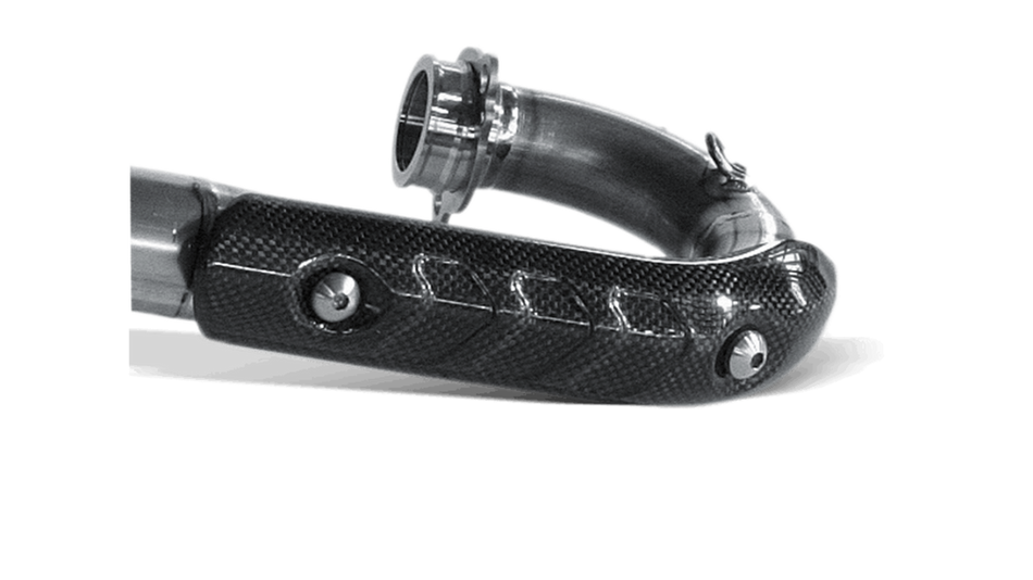 KX250F 07 CARBON HEAT SHIELD