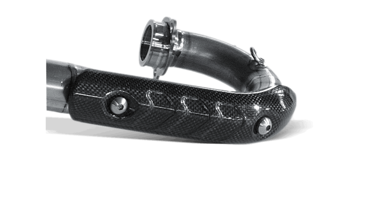KX250F 07 CARBON HEAT SHIELD