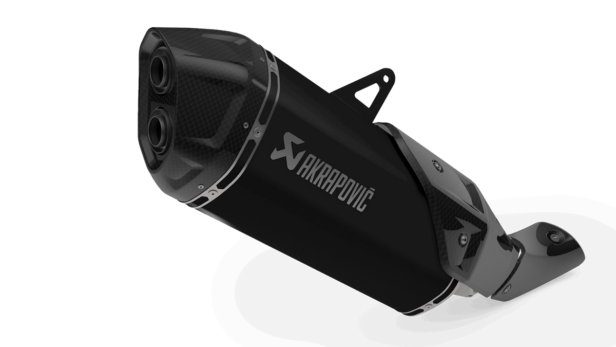 CRF1100L 2024 TITANIUM SLIP-ON BLACK