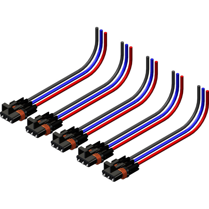 POLARIS WIRE 3-PIN HARNESS (5-PACK) WO/CONNECTORS
