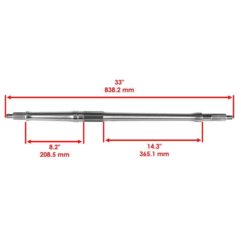 REAR AXLE YAMAHA
