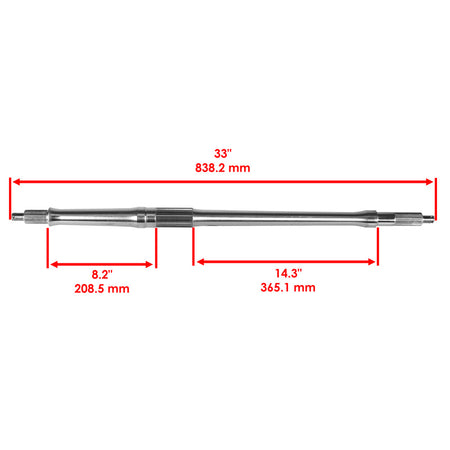 REAR AXLE YAMAHA