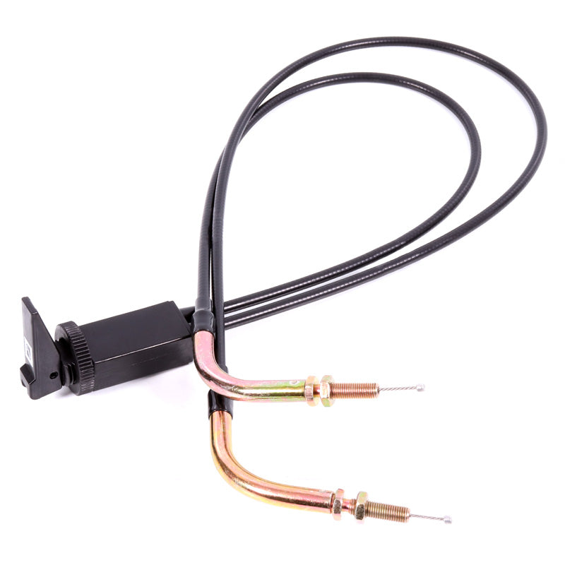 CHOKE CABLE FOR MIKUNI DUAL CARBURETORS WITH ELBOW