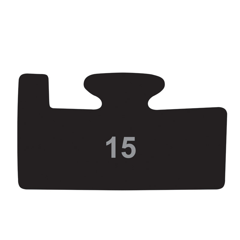 SLIDER - PROFILE 15 POLARIS 57.00 IN - WHT