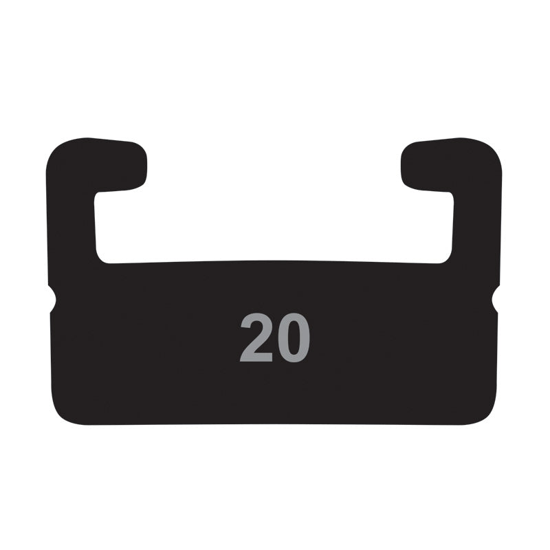 SLIDER - PROFILE 20 YAMAHA 57.60 IN - BLK