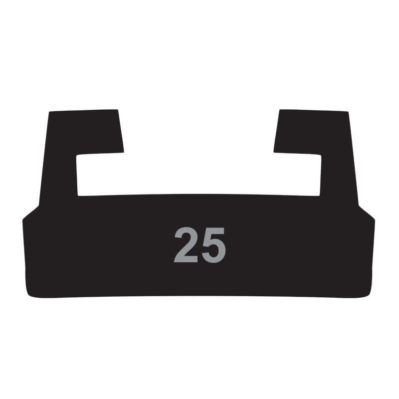 SLIDER - PROFILE 25 YAMAHA 62.00 IN - BLK