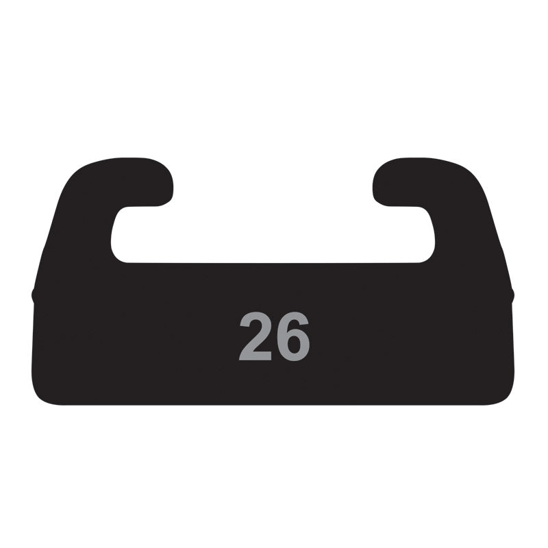 SLIDER - PROFILE 26 SKI-DOO 62.00 IN - BLK