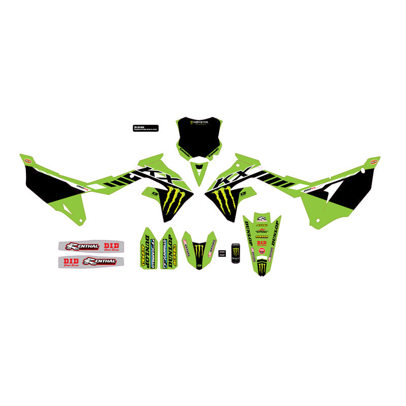 %GRAPHIC KIT 24 MEK KX 250F 21-24